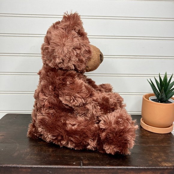 Gund Philbin Chocolate 12" Brown Teddy Plush Stuffed Animal Toy Lovey 6047540 - Picture 3 of 8